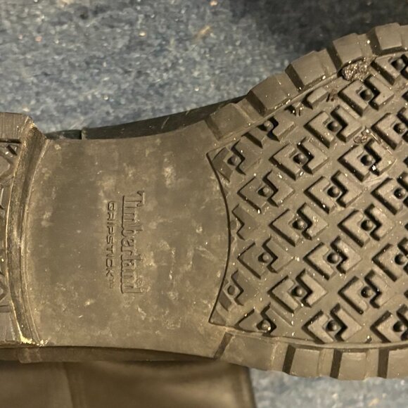 Timberland Black Leather Boots Size 9 - Picture 9 of 9